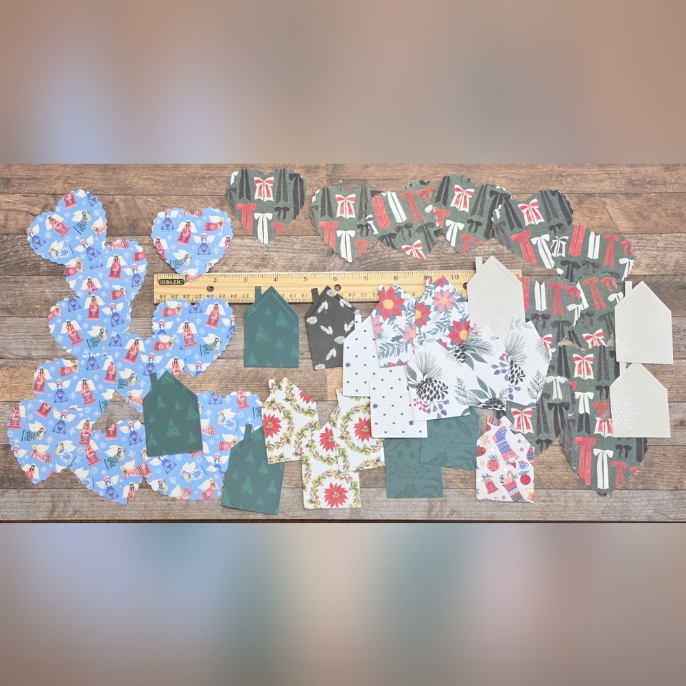 Craft Embellishments, Gift Tags, 40 Piece Set